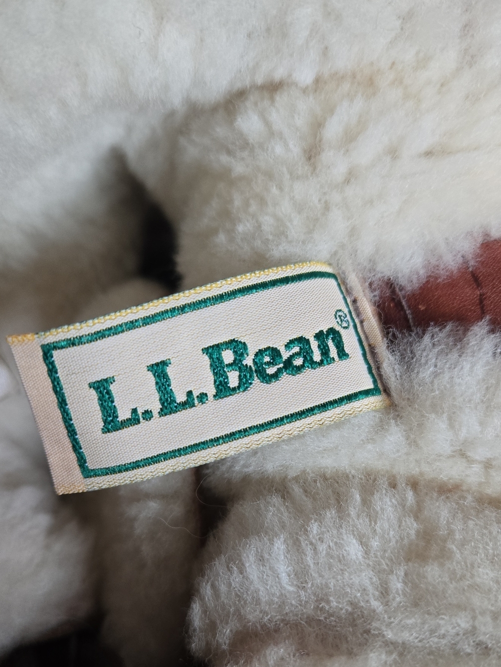 L.L. Bean Vintage Canada North Shearling Lined Oiled Leather Boots -Style 5034 - Picture 10 of 12
